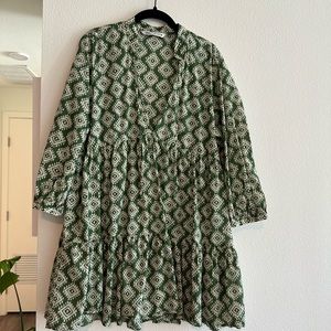 Zara a line mini dress